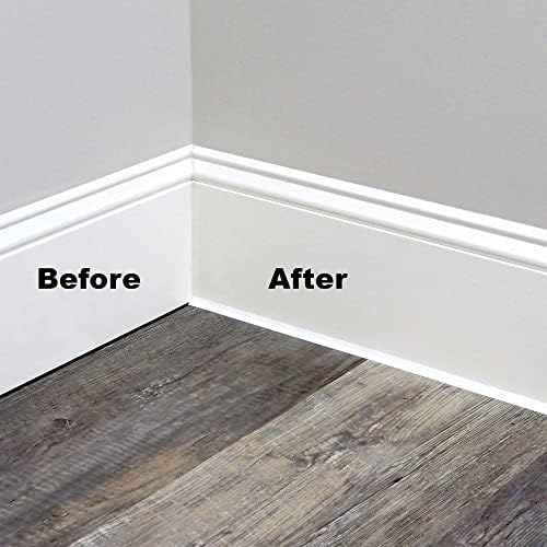 InstaTrim Black New & Improved Caulk Trim, 1/2" by 10', 2-Pack, Flexible, Waterproof for Bathroom, Floors, and Walls | Easy Installation | No Mess, Stain Resistant | Mold Resistant Finish - Image 8