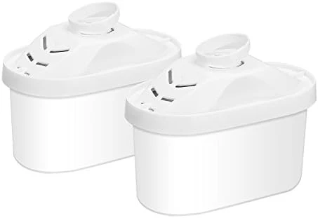 Hskyhan Alkaline Water Filter - Replacement Pitcher Water Filters, Cartridge Improve PH, 7 Stage Filteration System To Purify, 2 Pack