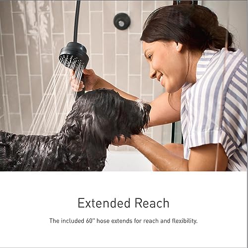 Moen 26009SRN Engage Magnetix 2-in-1 Combo Rain Showerhead with Detachable Handheld Shower Spray, Featuring Magnetic Docking System, Spot Resist Brushed Nickel - Image 9