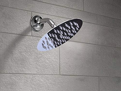 NearMoon Rain Shower Head, Ultra-Thin Design-Pressure Boosting, Awesome Some Experience, High Flow Stainless Steel Rainfall Head (6 Inch,Chrome Finish) - Image 4