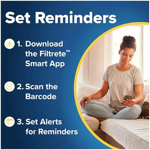 Filtrete 14x24x1 AC Furnace Air Filter, MERV 11, MPR 1000, Micro Allergen Defense, 3-Month Pleated 1-Inch Electrostatic Air Cleaning Filter, 6 Pack (Actual Size 13.81x23.81x0.81 in) - Image 8