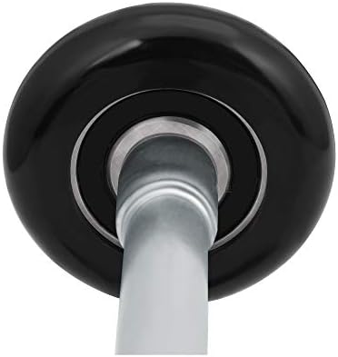 XiKe 10 Pack Black 2" Nylon Garage Door Roller 4" Stem, Quiet/Durable and High Load, Use 6200-2RS Double Seals Precision Bearings. - Image 4
