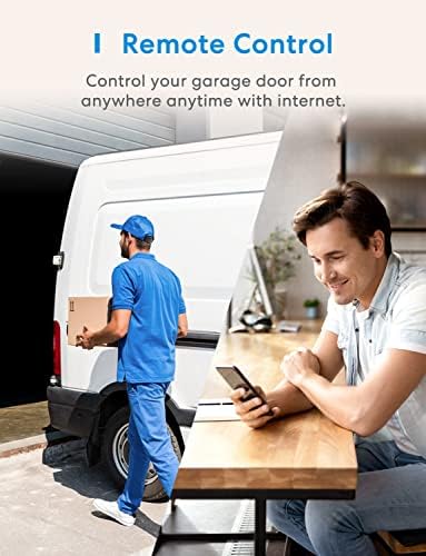 Smart WiFi Garage Door Opener Remote, App Control, Works with Alexa, Google Assistant and SmartThings, No Hub Needed - Image 3