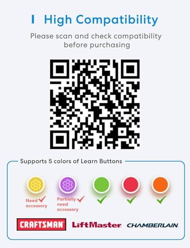 Smart WiFi Garage Door Opener Remote, App Control, Works with Alexa, Google Assistant and SmartThings, No Hub Needed - Image 5