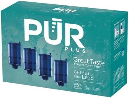 PUR PLUS Faucet Mount Replacement Filter 4-Pack, Genuine PUR Filter, 3-in-1 Powerful, Natural Mineral Filtration, Lead Removal, 1-Year Value, Blue (RF99994) - Image 11