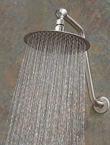 NearMoon Rain Shower Head, Ultra-Thin Design-Pressure Boosting, Awesome Some Experience, High Flow Stainless Steel Rainfall Head (8 Inch,Chrome Finish) - Image 6