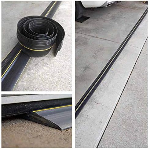Papillon Garage Door Bottom Seal Strip, Weatherproof EPDM Rubber Threshold, Fits All Standard Doors, Easy for DIY Homeowners, No Adhesive (10Ft, Black) - Image 6