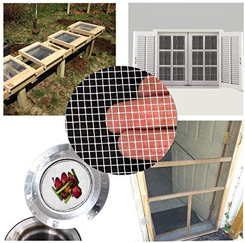 AMAGABELI GARDEN & HOME 36in x 50ft 1/8 inch Hardware Cloth 27 Gauge Galvanized Steel Chicken Wire Mesh Roll Fence Mesh for Bee Screen Plant Supports Poultry Netting Square Snake Fencing Gopher - Image 4