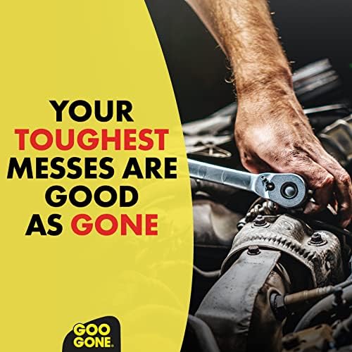 Goo Gone Pro-Power Spray Gel Adhesive Remover - Surface Safe, Great Cleaner, No Harsh Odors, Removes Stickers, Can Be Used On Tools, 24 Ounce, 2 Pack with Scraper Tool - Image 7