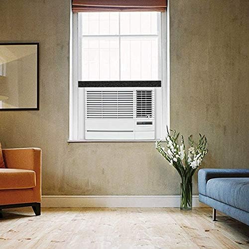 2 Rolls 2 Inch W 1/2 Inch T Weather Stripping Air Conditioner Open Cell Foam Seal Tape, Window Insulation High Resilience Seal Strip for Doors Window,Total 11FT - Image 6