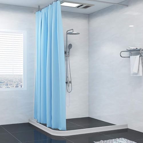 Duzzy 67 Inch Collapsible Shower Water Dam Shower Stopper Barrier and Retention System and Keeps Water Inside Threshold Dry and Wet Separation Suitable for Bathroom and Kitchen - Image 8