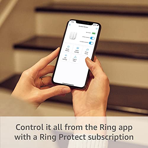 Ring Alarm Contact Sensor - 2nd Gen | Instant Window & Door Alerts | Approximately 3-Year Battery Life | Slim Design Fits Any Frame | Easy Installation | Base Station Required - Image 4