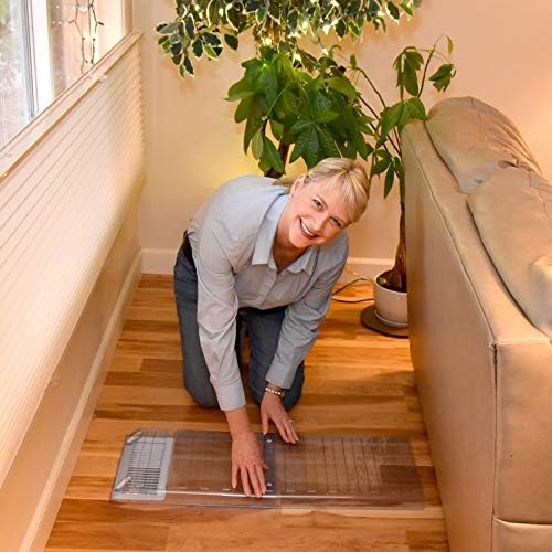 Under Furniture Magnetic Vent Extender, 1.0mm Thick Premium Material, Fits Floor Registers 10" and 12" Wide, Adjusts from 17" to 33" Long - Image 7
