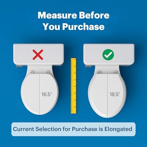 Brondell Bidet Toilet Seat Non-Electric Swash Ecoseat, Fits Elongated Toilets, White - Dual Nozzle System, Ambient Water Temperature - Bidet with Easy Installation - Image 3