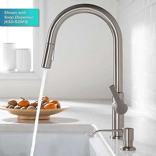 KRAUS Oletto Single Handle Pull Down Kitchen Faucet in Spot Free Stainless Steel, KPF-2820SFS - Image 10