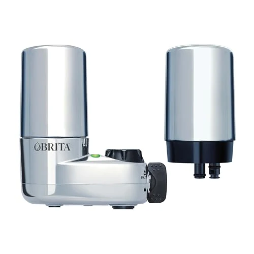 Brita Faucet Mount Water Filter for Sink, Removes 99% of Lead, Elite Filtration System, Includes 2 Replacement Filters, Chrome - Image 5