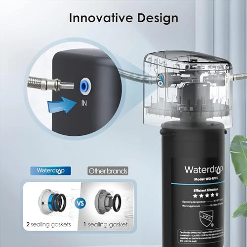 Waterdrop 15UA Under Sink Water Filter System, Reduces Lead, Chlorine, Bad Taste & Odor, Under Counter Water Filter Direct Connect to Kitchen Faucet, NSF/ANSI 42 Certified, 16000 Gallons, USA Tech - Image 7