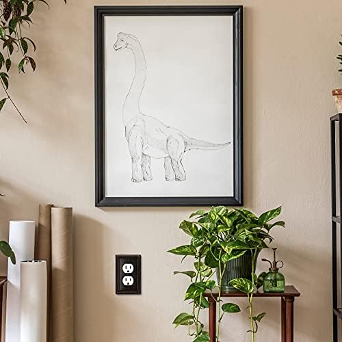 Henne Bery Sunken Pearls Heavy Duty Decorative Wall Plate Switch Plate Outlet Cover (Single Duplex, 3 Pack, Aged Bronze) - Image 7