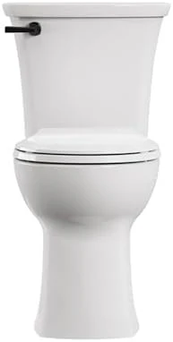 American Standard 5503B00B.020 Transitional Slow-Close Round Front Toilet Seat, White - Image 2