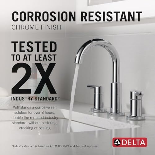 Delta 35749LF Nicoli Bathroom Faucet, Chrome - Image 2
