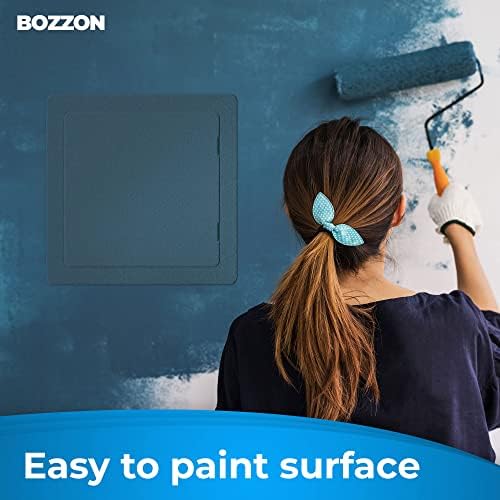 Access Panel for Drywall - 12x12 inch - Wall Hole Cover - Access Door - Plumbing Access Panel for Drywall - Heavy Durable Plastic White - Image 4