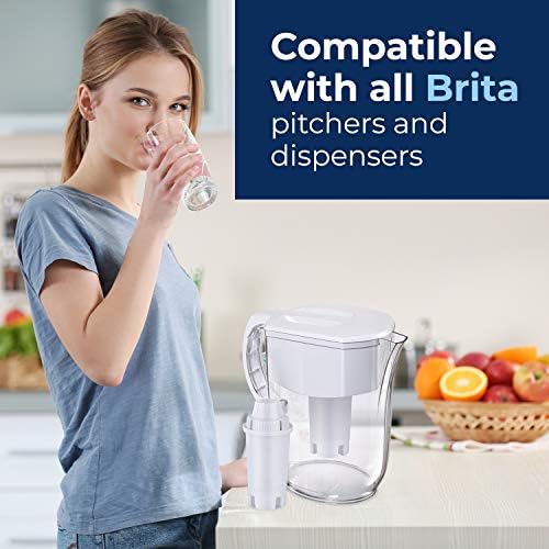 Pureline Replacement for Brita® Filter, Pitchers and Dispensers, Classic 35557, OB03, Mavea® 107007, Replacement for Brita® Pitchers Grand, Lake, Capri, Wave and More (6 Pack) - Image 3