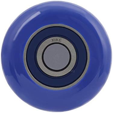 XiKe 12 Pack Blue 2" Nylon Garage Door Roller 4" Stem, Quiet/Durable and High Load, Use 6200-2RS Double Seals Precision Bearings. - Image 3