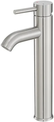 VOTON Vessel Sink Faucet Chrome Modern Tall Bathroom Faucets Single Handle One Hole Rv Vanity Lavatory Bathroom Sink Faucet