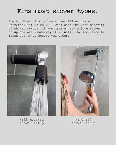 2.0 Carbon Shower Head Filter System | Removes Chlorine, Heavy Metals, And More | Great For Dry Skin/ Hair, And More | NSF Certified - Image 5