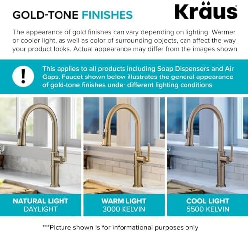 KRAUS Purita 100% Lead-Free Kitchen Water Filter Faucet in Spot Free Antique Champagne Bronze, FF-100SFACB - Image 5