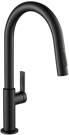KRAUS Oletto Single Handle Pull Down Kitchen Faucet in Matte Black, KPF-2820MB - Image 12