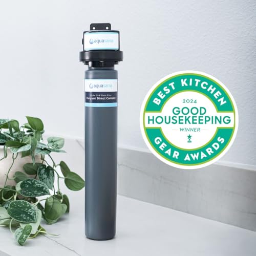Aquasana Water Filter for Sink Faucet - Reduces 99% of 78 Contaminants Including Chlorine & Lead from Tap Water - Under Sink Filtration - Claryum Direct Connect - Image 2