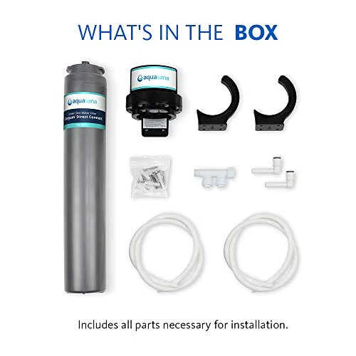 Aquasana Water Filter for Sink Faucet - Reduces 99% of 78 Contaminants Including Chlorine & Lead from Tap Water - Under Sink Filtration - Claryum Direct Connect - Image 8