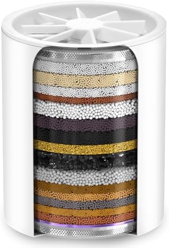 AquaHomeGroup 20-Stage Premium Shower Filter Replacement Cartridge with Spin Propeller 4-Pack (No Housing) - Water Filter Refill Compatible with Any Shower Filter of Similar Design 15 and 20 Stages - Image 4