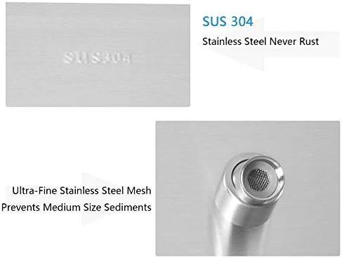 NearMoon Rain Shower Head, High Flow Stainless Steel Square Rainfall Shower, Waterfall Bath Shower Body Covering, Ceiling or Wall Mount (12 Inch, Brushed Nickel) - Image 5