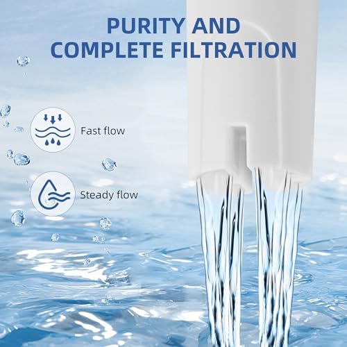 6-Pack Replacement Filter for Brita Pitcher and Dispensers,Water Filters Compatible for Britta OB03, Classic 35557, Mavea 107007, Everyday, Marina, Grand, Lake and More - APPLIANCEMATES - Image 4