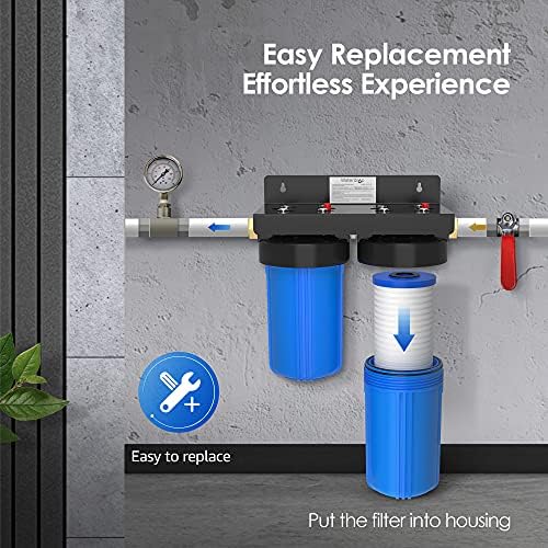 Waterdrop FXHTC AP810 10" x 4.5" Whole House Water Filter, Replacement for GE® FXHTC, 3M® Aqua-Pure AP810, Culligan® RFC-BBSA, W50PEHD, GXWH40L, GXWH35F, DuPont WFHD13001, Pentek® R50-BB - Image 6