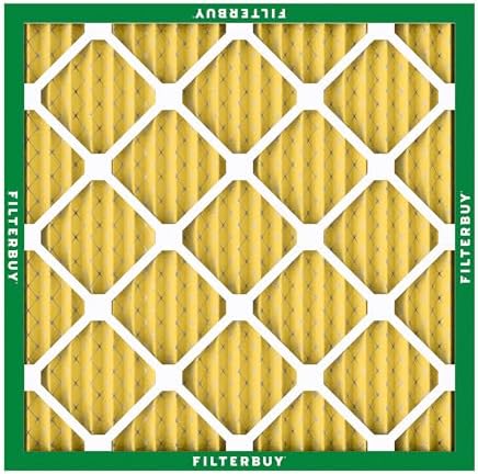 Filterbuy 21x21x1 Air Filter MERV 11 Allergen Defense (6-Pack), Pleated HVAC AC Furnace Air Filters Replacement (Actual Size: 20.88 x 20.88 x 0.75 Inches) - Image 9