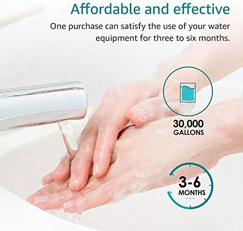 AQUA CREST AP110 Whole House Water Filter, Sediment Filter, 5 Micron, Replacement for 3M® Aqua-Pure AP110, Culligan® P5, APEC, GE FXUSC, Whirlpool®, Any 10" x 2.5" Home Water Filter, Pack of 6 - Image 8