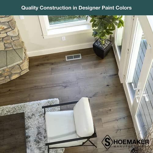 Cement Gray, 4x10, Premium Floor Register, All Steel Heavy Duty Vent Cover - Image 3