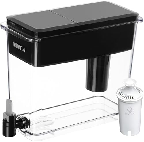 Brita UltraMax Large Water Dispenser With Standard Filter, BPA-Free, Reduces Copper, Cadmium and Mercury Impurities, Lasts 2 Months or 40 Gallons, Includes 1 Filter, Kitchen Accessories, Large 27-Cup - Image 12