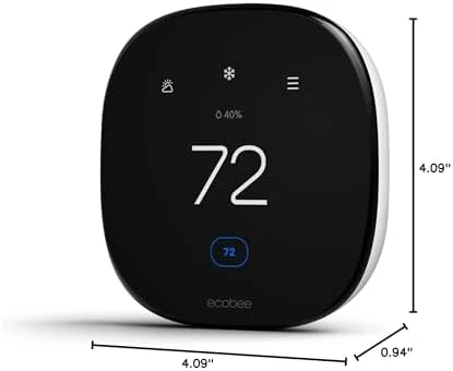 ecobee Smart Thermostat Enhanced - Programmable Wifi Thermostat - Works with Siri, Alexa, Google Assistant - Energy Star Certified - Smart Home - Image 12