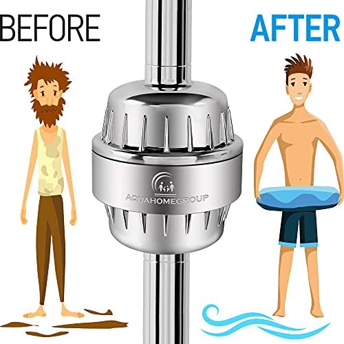 AquaHomeGroup 20 - Stage Replacement Premium Filter Cartridge 4-pack (No Housing), Compatible with Any Shower Filter of Similar Design 15 and 20 stages - Image 7