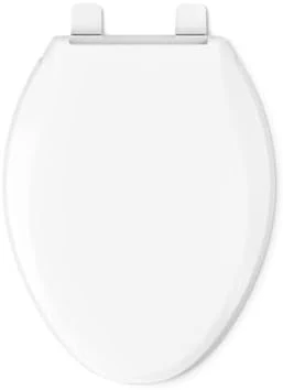 KOHLER 4636-RL-0 Cachet ReadyLatch Elongated Toilet Seat, Quiet-Close Lid, Contoured Seat, Grip-Tight Bumpers and Installation Hardware, White, 18.04"L x 14.18"W - Image 10