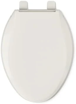 KOHLER 4636-RL-47 Cachet ReadyLatch Elongated Toilet Seat, Quiet-Close Lid, Contoured Seat, Grip-Tight Bumpers and Installation Hardware, Almond - Image 10