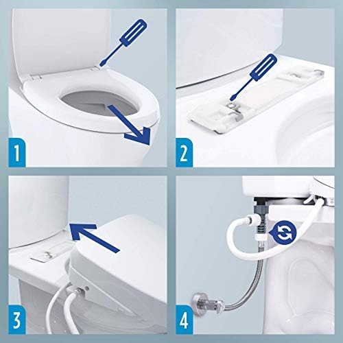 TOTO SW3083#01 WASHLET C5 Round Electronic Bidet Toilet Seat, C5Round, Cotton White - Image 18