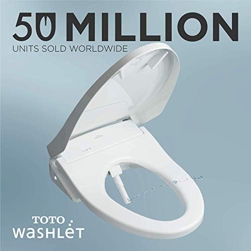 TOTO SW3083#01 WASHLET C5 Round Electronic Bidet Toilet Seat, C5Round, Cotton White - Image 24