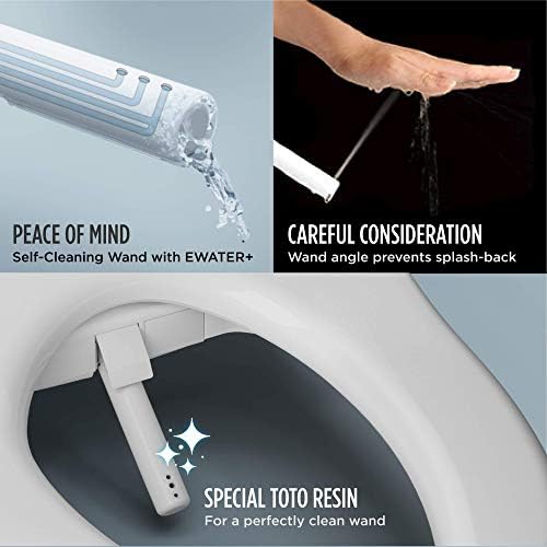 TOTO SW3083#01 WASHLET C5 Round Electronic Bidet Toilet Seat, C5Round, Cotton White - Image 4