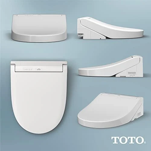 TOTO SW3083#01 WASHLET C5 Round Electronic Bidet Toilet Seat, C5Round, Cotton White - Image 6