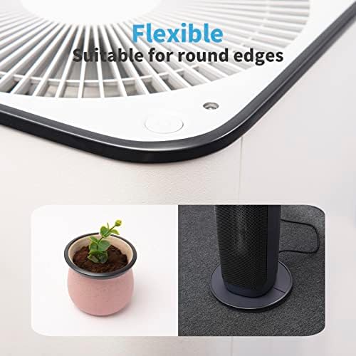 Art3d 20ft Outside Vinyl Corner Trim Peel and Stick for Tile and Wall Edges, Furniture Decoration Black - Image 5